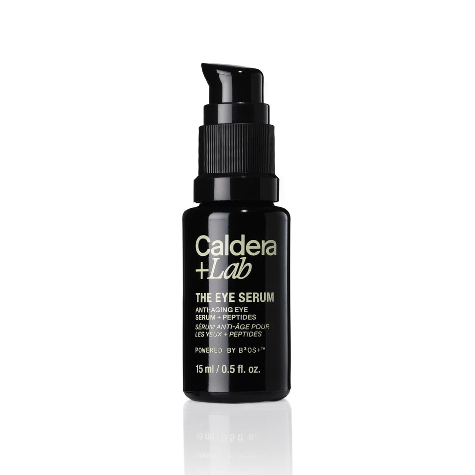 Caldera + Lab front bottle showing sleek packaging and visible brand benefit