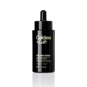 Caldera + Lab front bottle showing label and sleek packaging benefit: clear product identity
