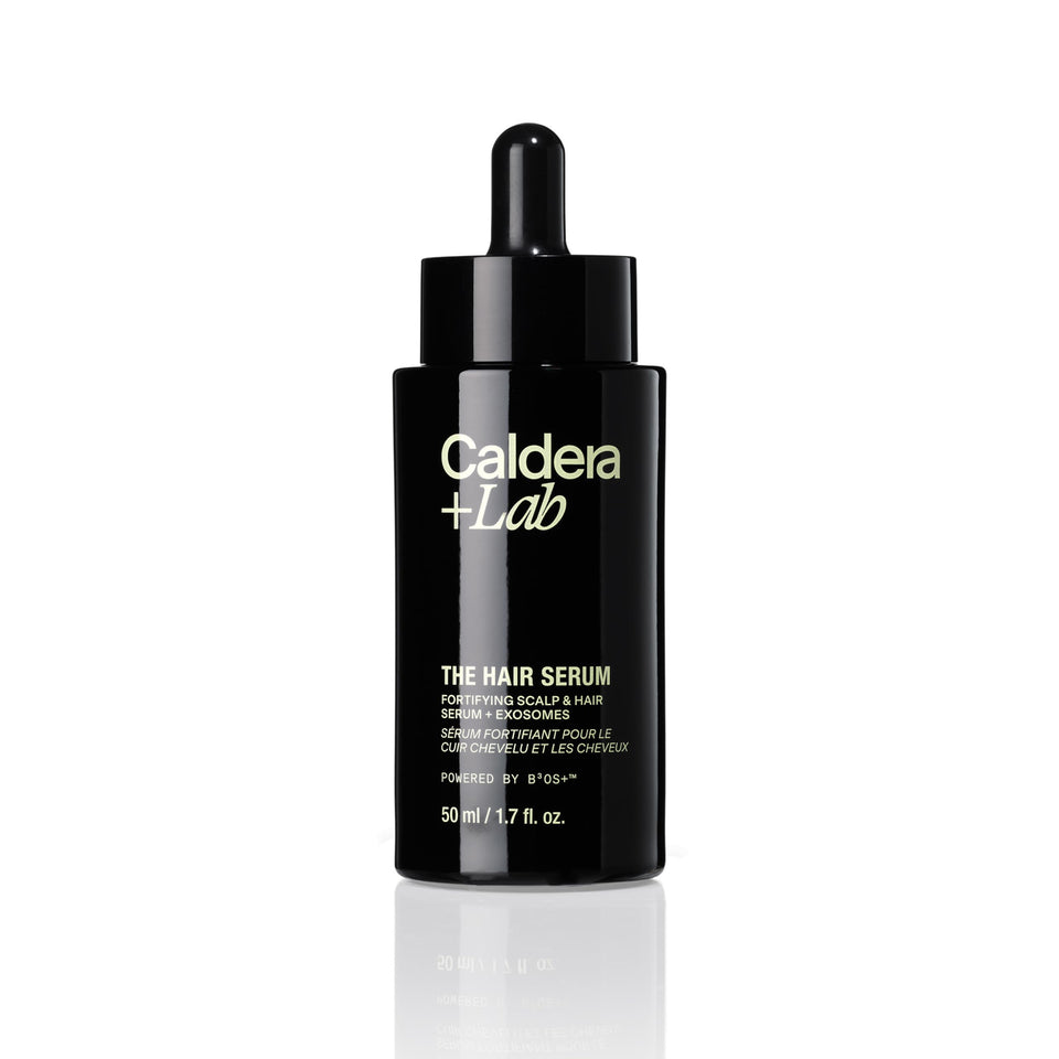 Caldera + Lab front bottle showing label and sleek packaging benefit: clear product identity