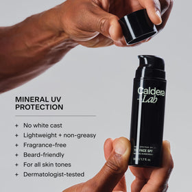 Caldera + Lab creamy texture close-up highlighting smooth blendability