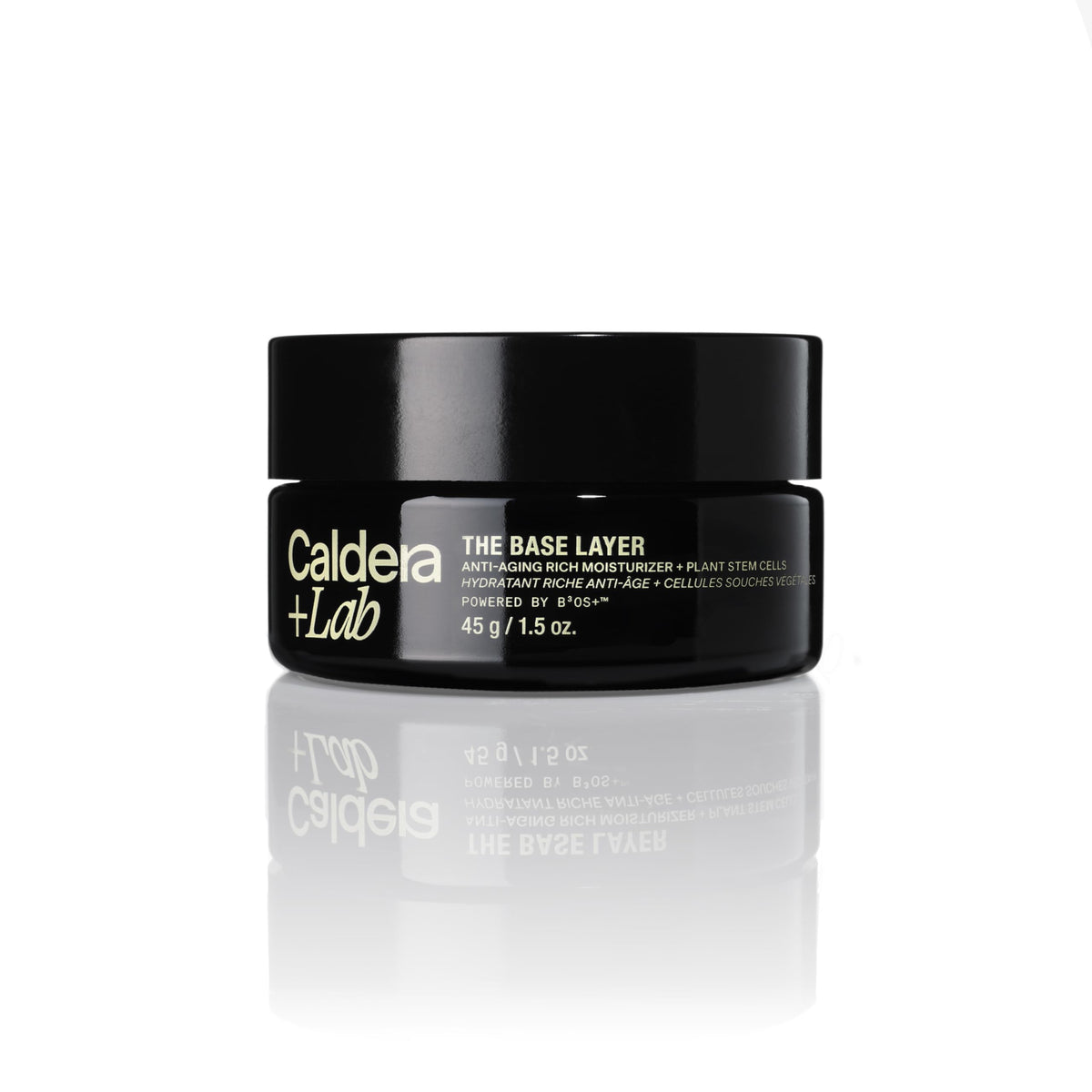 Caldera + Lab front packaging showing jar and label, clear branding and product benefit