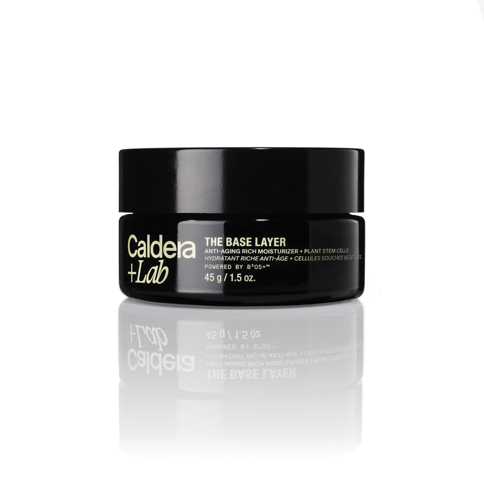 Caldera + Lab front packaging showing jar and label, clear branding and product benefit