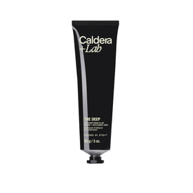Caldera + Lab front packaging showing product and benefit of clear pores
