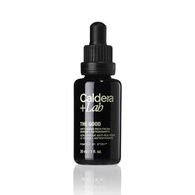 Caldera + Lab front bottle view showing clean packaging and brand clarity
