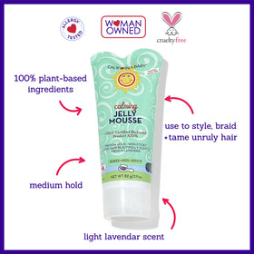 California Baby gel applied on hand demonstrating easy spread and control