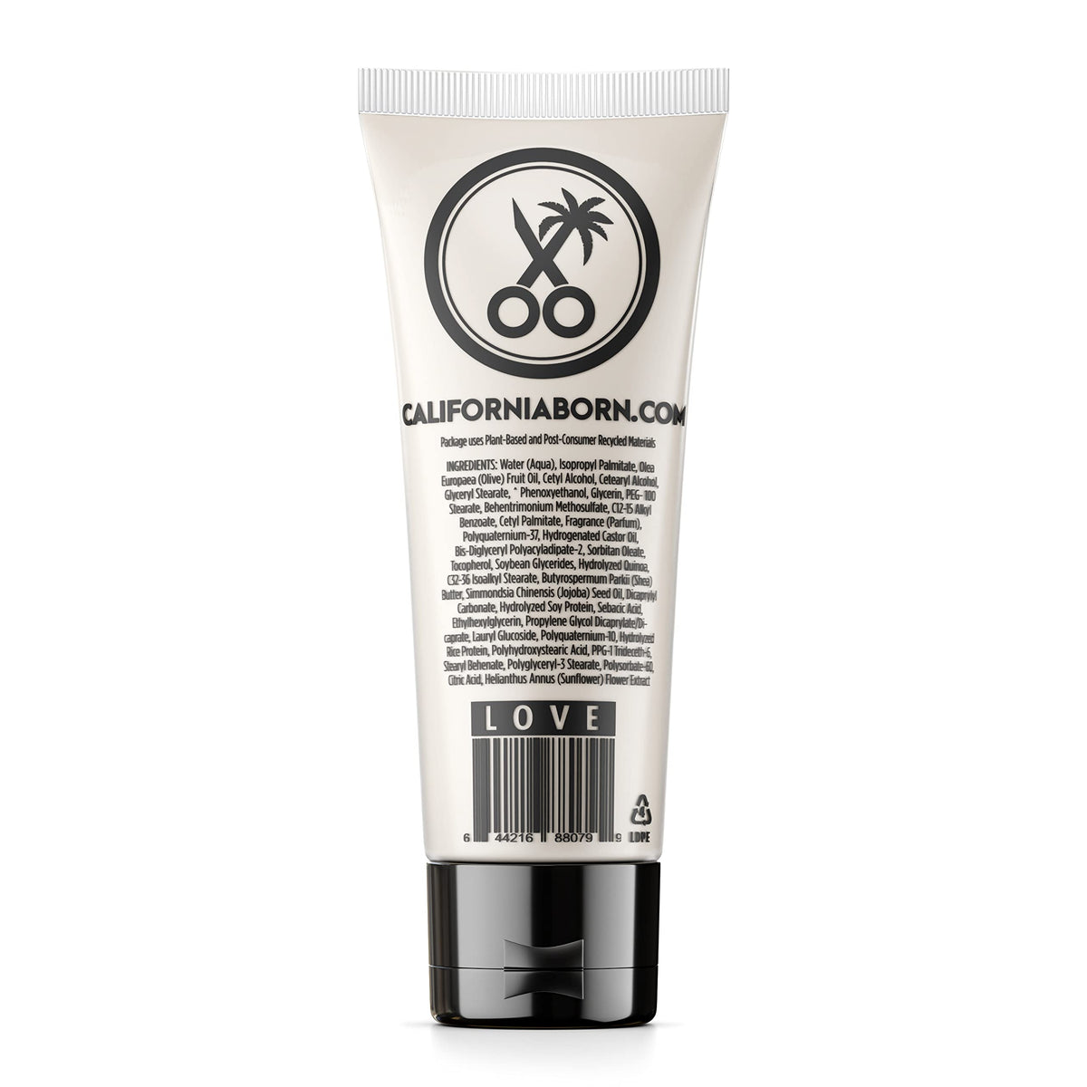 California Born cream texture close-up highlighting smooth consistency