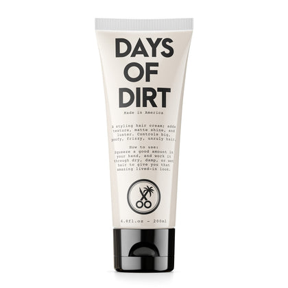 California Born front tube showing product packaging and benefits