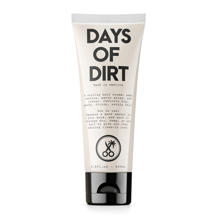 California Born front tube showing product packaging and benefits