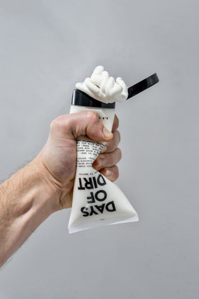California Born label close-up showing ingredients and clean formula