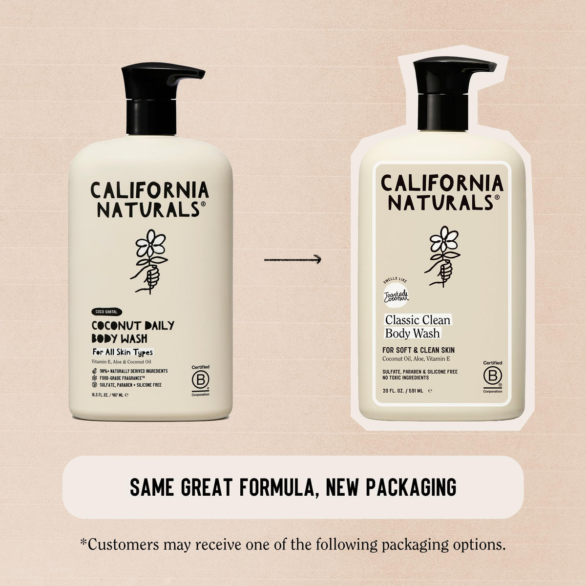 California Naturals gel-to-foam texture close-up demonstrating gentle cleansing