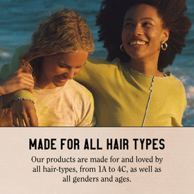 California Naturals conditioner applied to wet hair showing detangling benefit