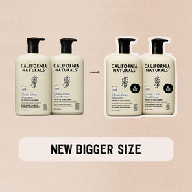 California Naturals conditioner creamy texture close-up for deep hydration