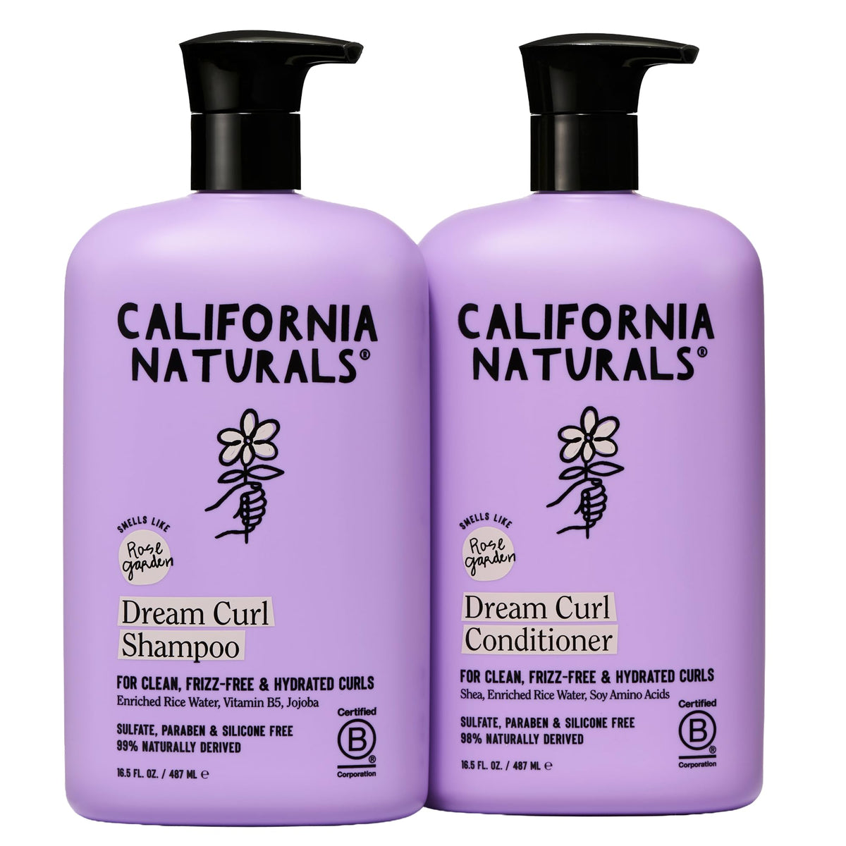 California Naturals front packaging showing both bottles and benefits