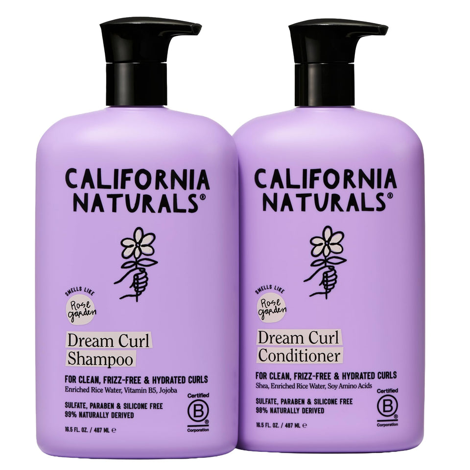 California Naturals front packaging showing both bottles and benefits