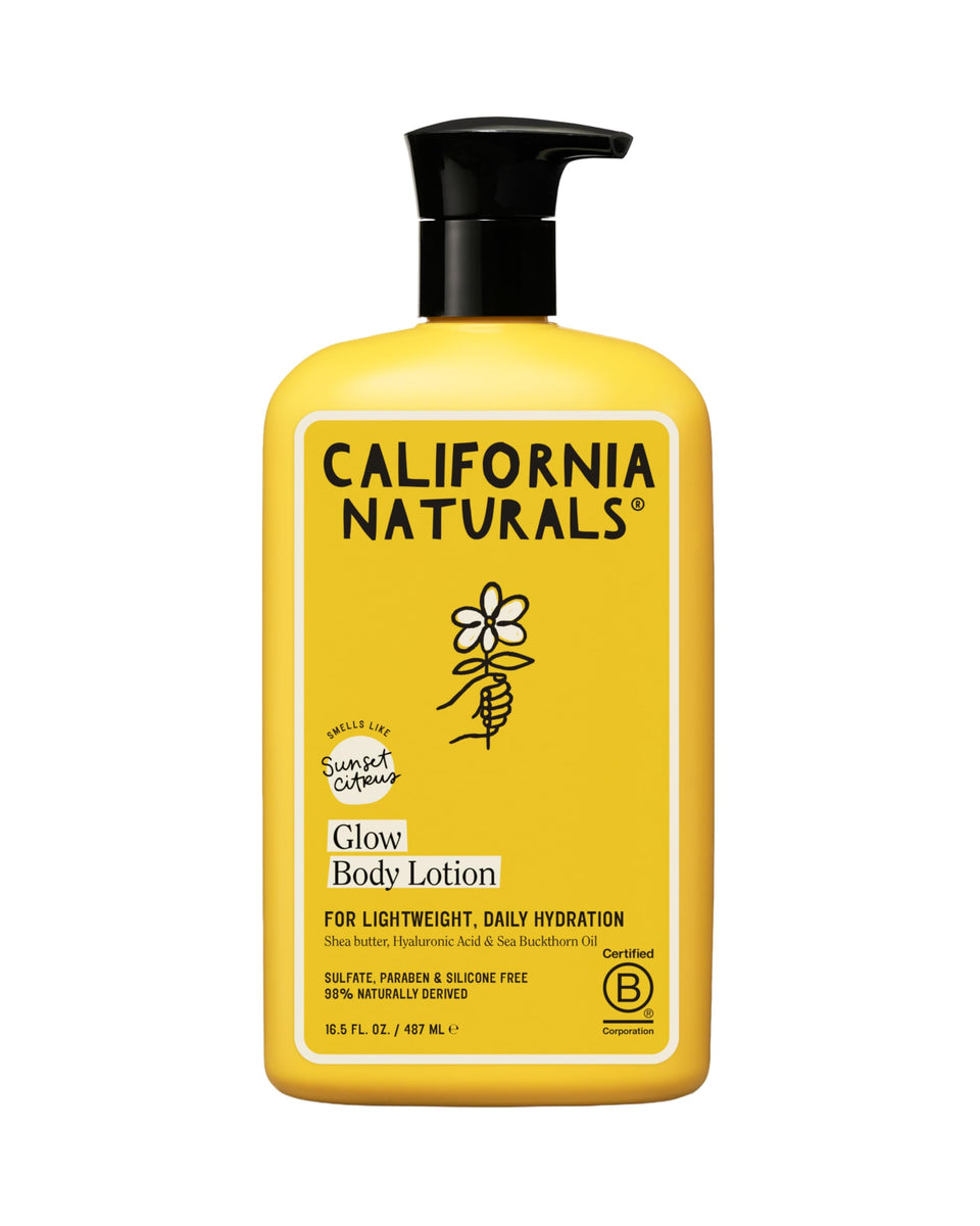 California Naturals front bottle showing label and 16.5 oz size, conveying clear branding and benefit