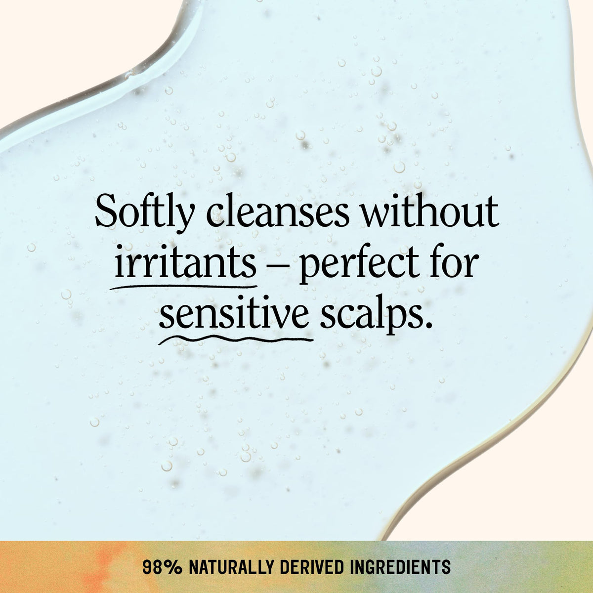 California Naturals colloidal oat and chamomile ingredients calming scalp