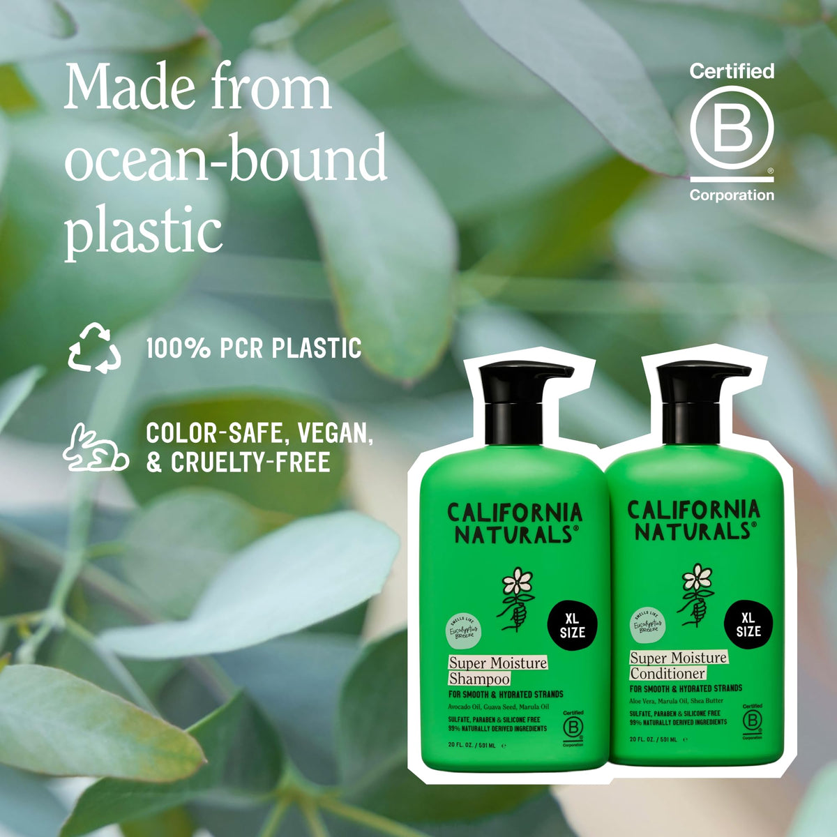 California Naturals label with certifications highlighting clean credentials