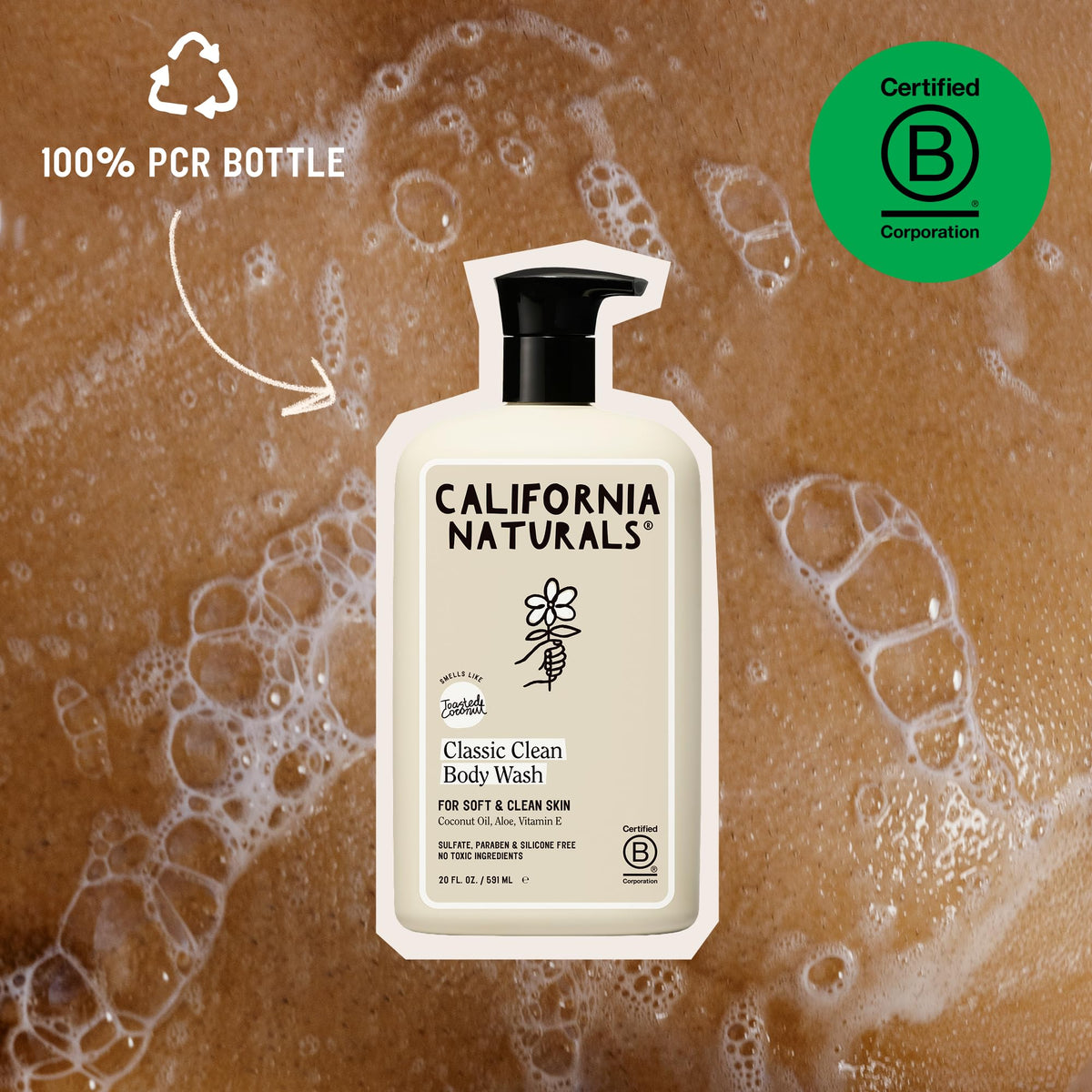 California Naturals two 20 oz bottles side-by-side for size and value comparison