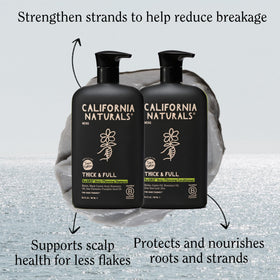 California Naturals label close-up highlighting ingredients list