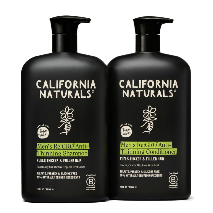 California Naturals front packaging showing set and benefits