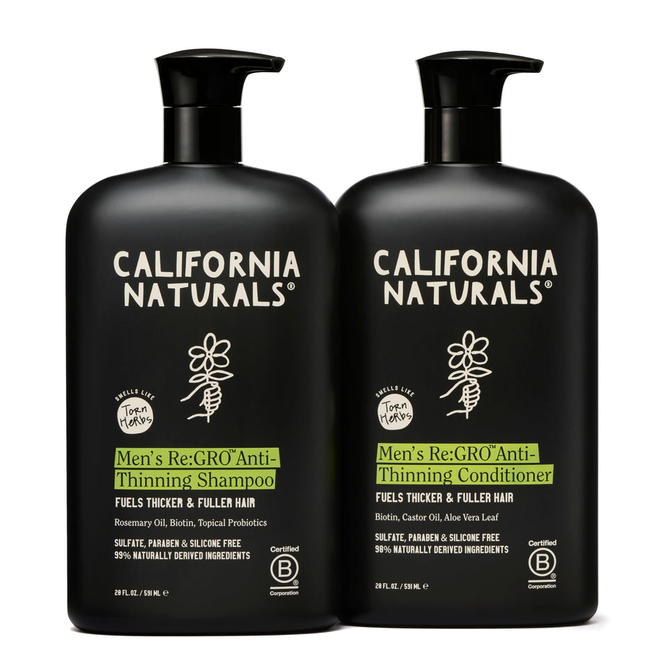 California Naturals front packaging showing set and benefits