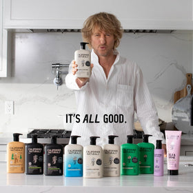California Naturals Re:GRO placed in bathroom setting showing everyday styling support