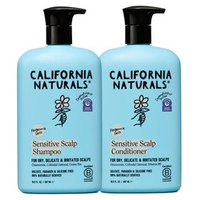 California Naturals front packaging showing both bottles and benefits