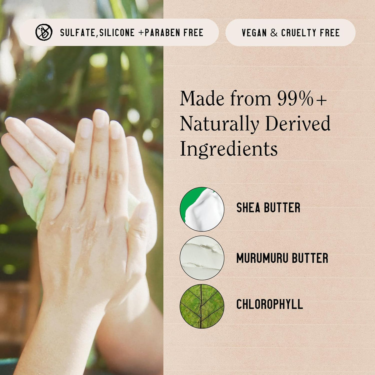 California Naturals creamy conditioner texture closeup showing rich spreadability