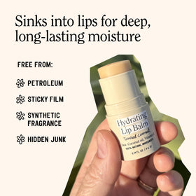 California Naturals Summer Fig stick top view showing creamy texture