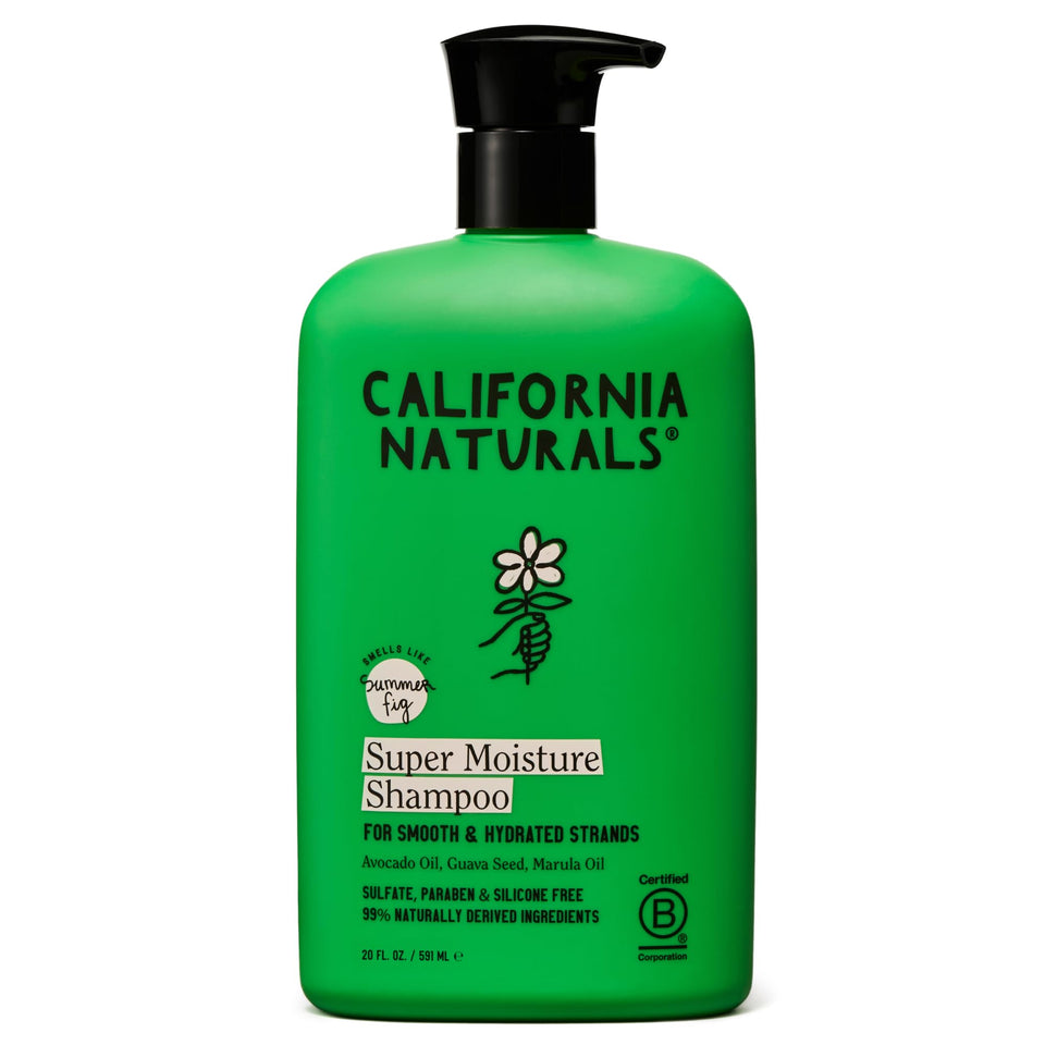 California Naturals front packaging showing hydrating shampoo benefits