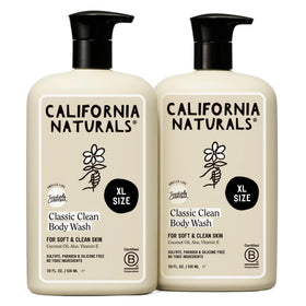 California Naturals front packaging showing two 20 oz bottles and clean benefit