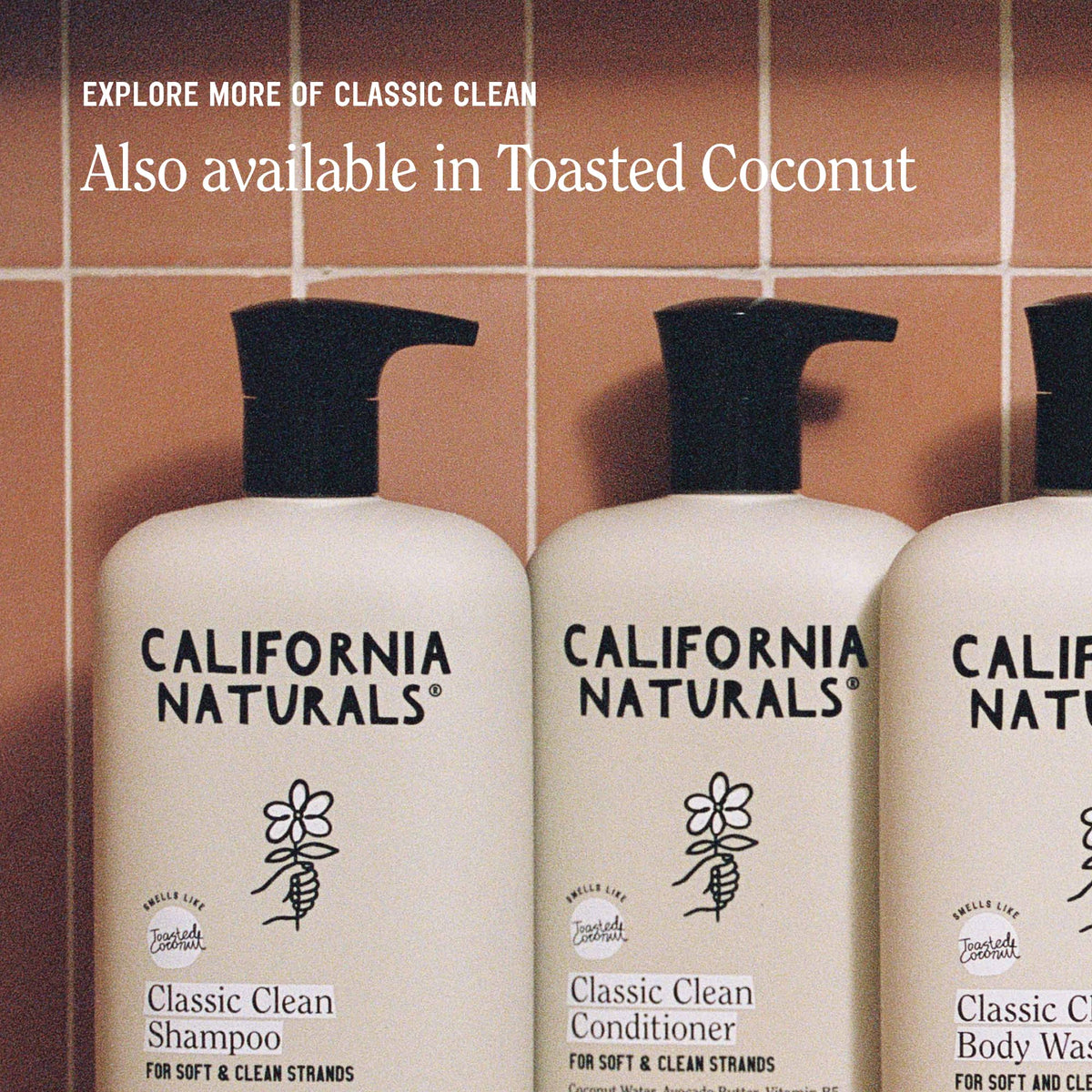 California Naturals bottle with recycled materials illustrating eco-friendly packaging