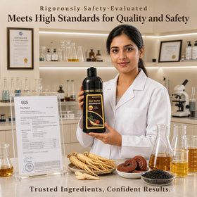 Callmynm herbal ingredients display highlighting gentle conditioning benefits
