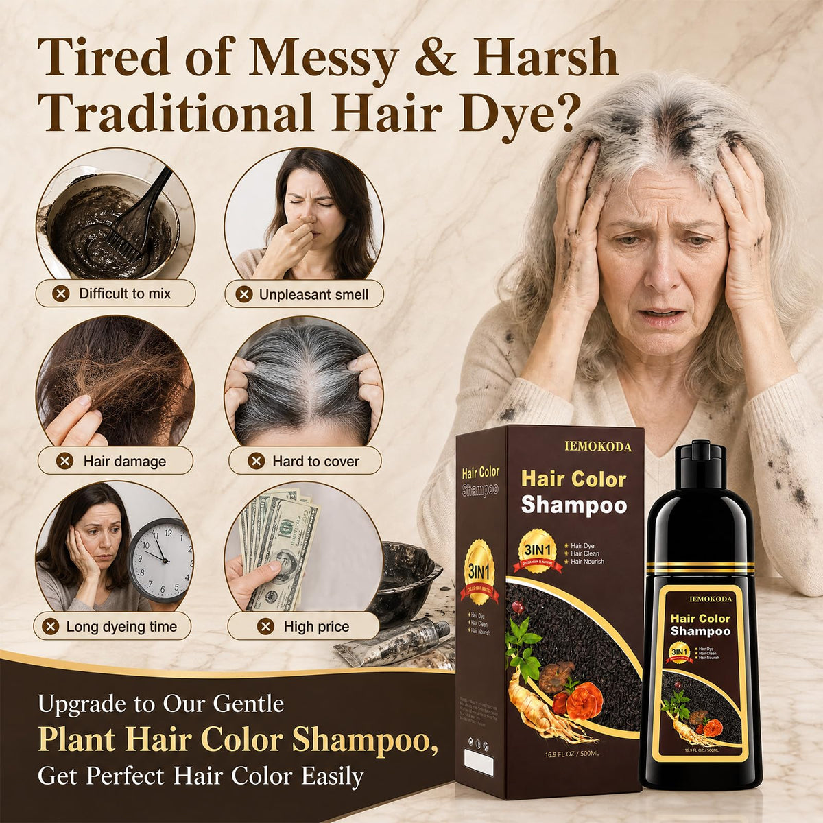 Callmynm shampoo lather closeup demonstrating smooth conditioning