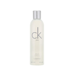 Calvin Klein CK One front packaging showing minimalist bottle and scent benefit