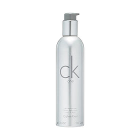 Calvin Klein CK One front bottle showing label and sizing benefit