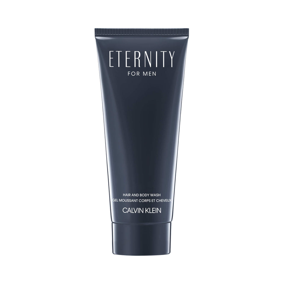 Calvin Klein Eternity bottle front view showing minimalist branding and scent