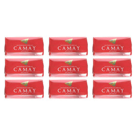 Camay classic front packaging showing three-pack bundle and moisturizing benefits
