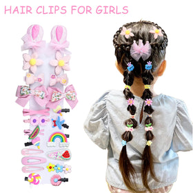 CAMBIODV child wearing hair accessories demonstrating quick everyday styling