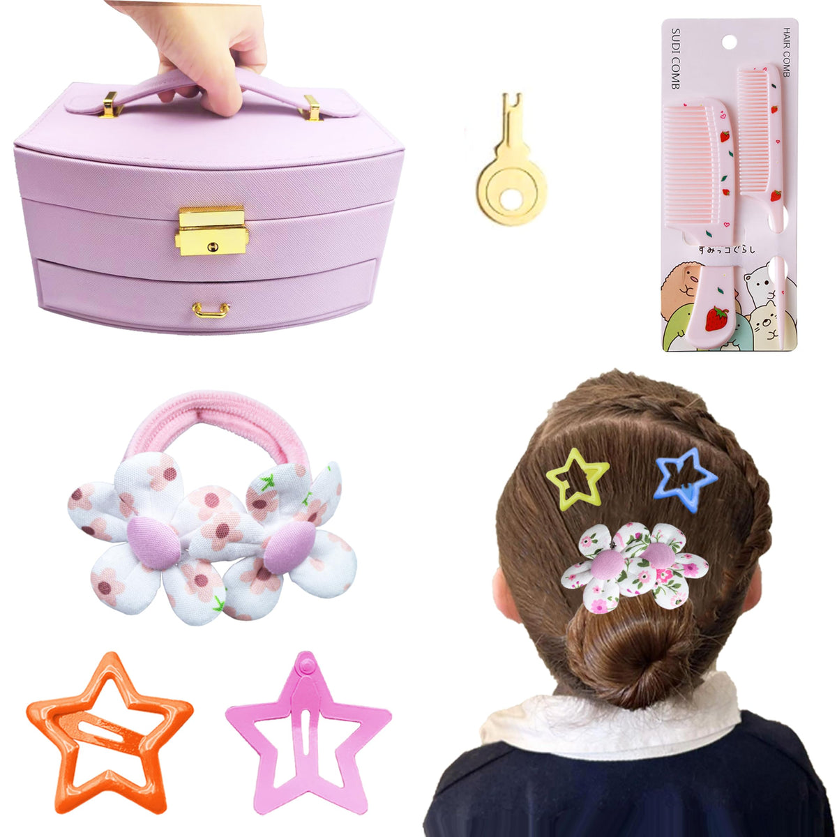 CAMBIODV children at party wearing assorted clips showing playful outfit accents