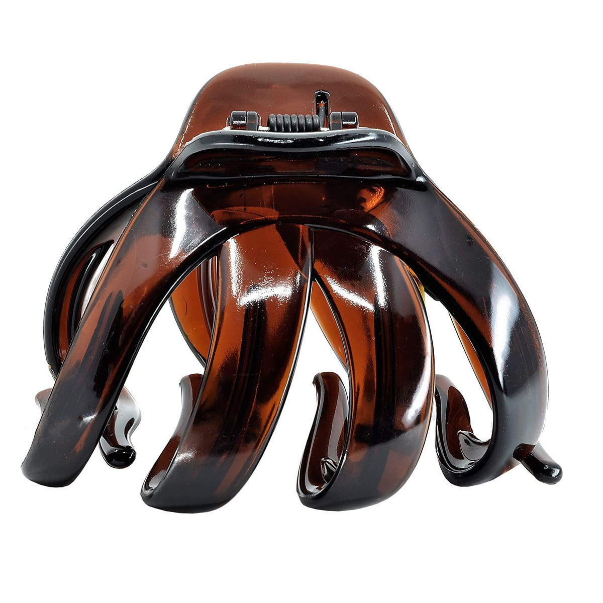 Camila Paris clip holding hair during commute workout, reliable secure styling benefit