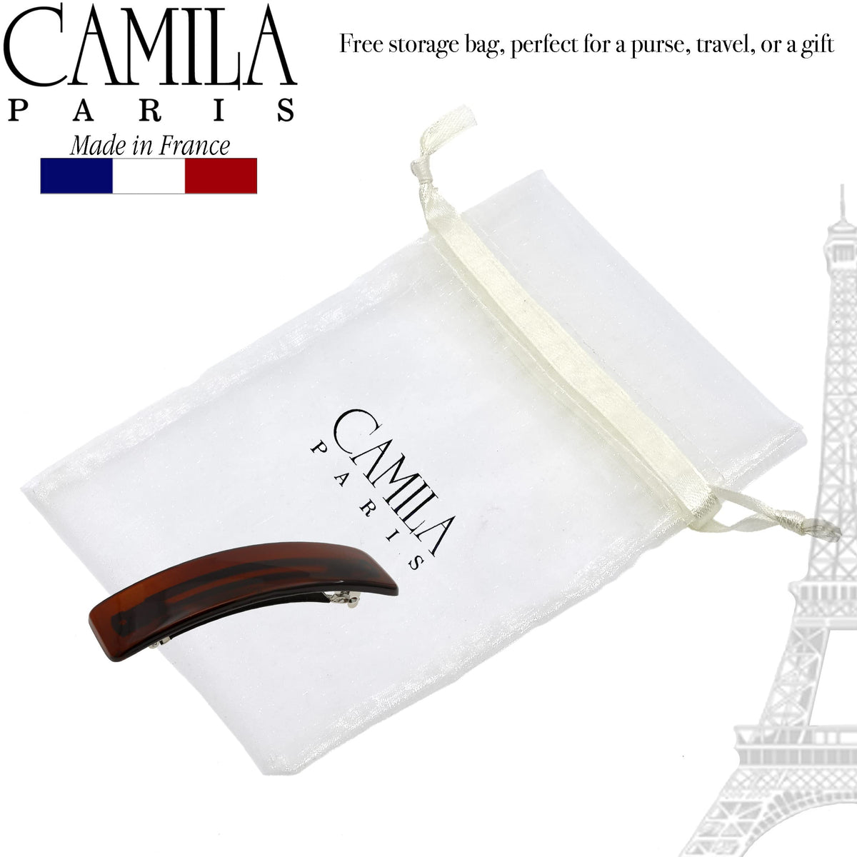 Camila Paris acetate texture close-up illustrating high-quality durable material
