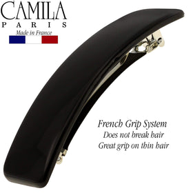 Camila Paris clasp detail highlighting automatic mechanism for secure, easy one-handed use