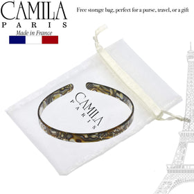 Camila Paris worn on curly hair providing secure no-slip control