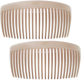 Camila Paris front packaging showing nude curved combs and secure hold