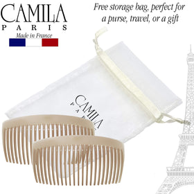 Camila Paris label close-up made in France indicating quality build