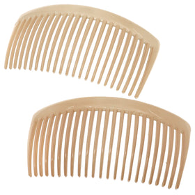 Camila Paris front packaging showing beige side combs and 2-pack convenience