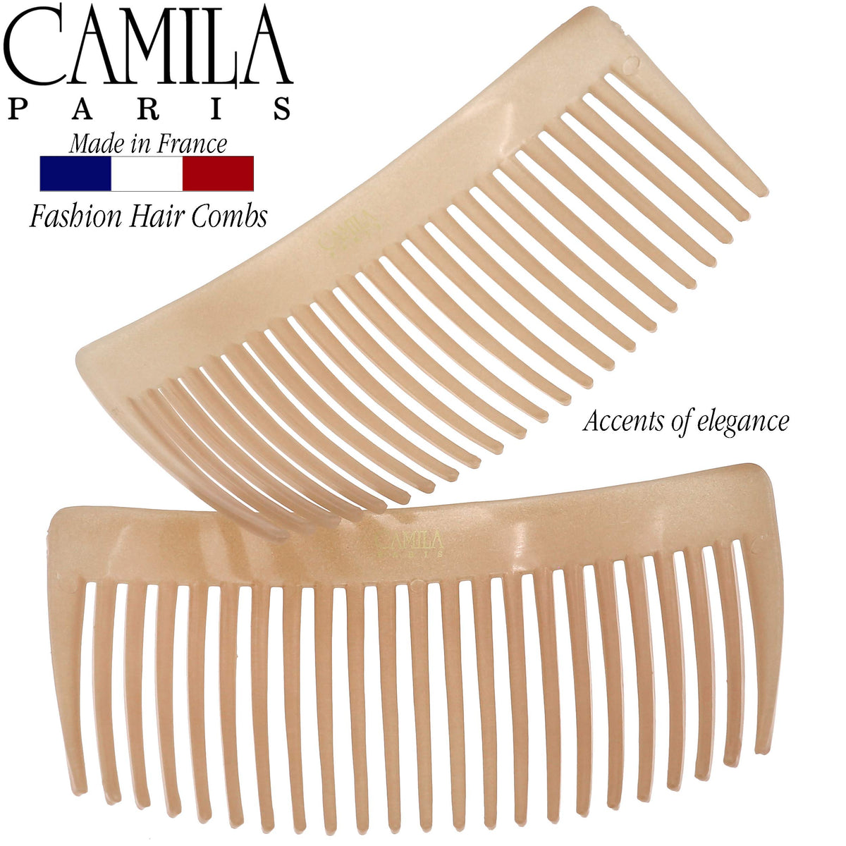 Camila Paris in use securing a French twist for elegant long-lasting hold