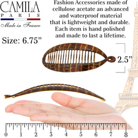 Camila Paris worn as half-up style for quick volume