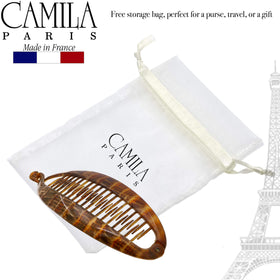 Camila Paris packaging label showing Made in France quality